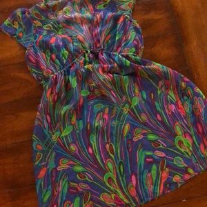 MILLY MINIS  GORGEOUS COVERUP/TUNIC. SIZE 12